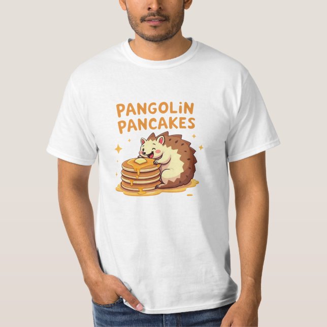 Pangolin Lovers Gift Idea T-Shirt (Front)