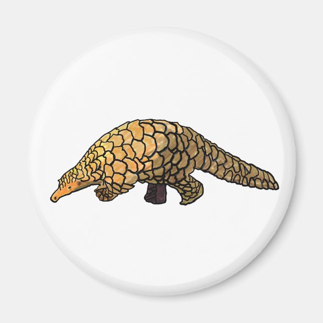 Pangolin Magnet (Front)
