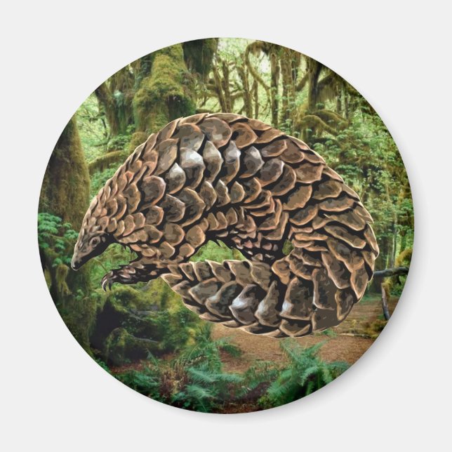 Pangolin Magnet (Front)