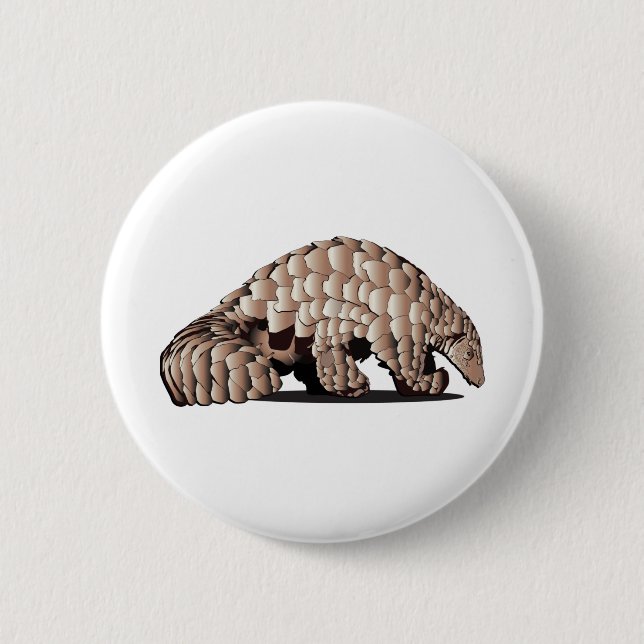 PANGOLIN-Only 2 Inch Round Button (Front)