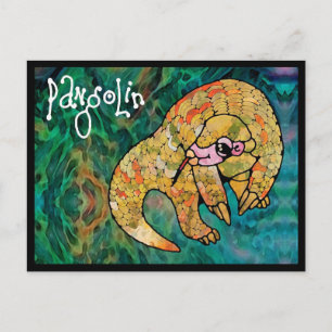 Pangolin Postcard