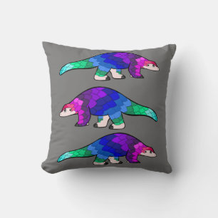 Pangolin Throw Pillow
