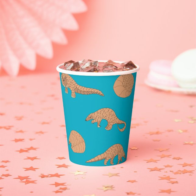 Pangolins Paper Cups (Insitu)