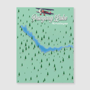 pangong lake Himalayas map