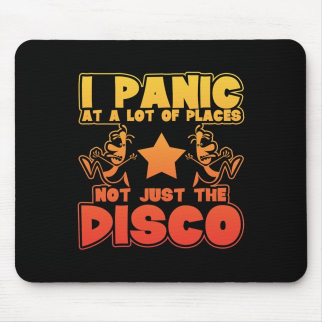 Panic At A Lot Of Places. Not Just The Disco  Mouse Pad (Front)