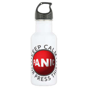 Panic Button 532 Ml Water Bottle