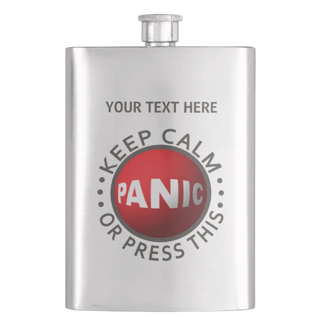 Panic Button custom flask (Front)
