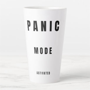 Panic Mode Activated – Limited Edition 781 Latte Mug