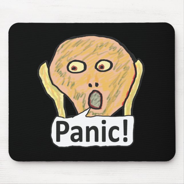 Panic! Mouse Pad (Front)