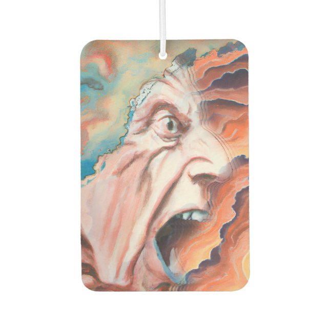 Panic Waves Oil Painting Air Freshener (Front)