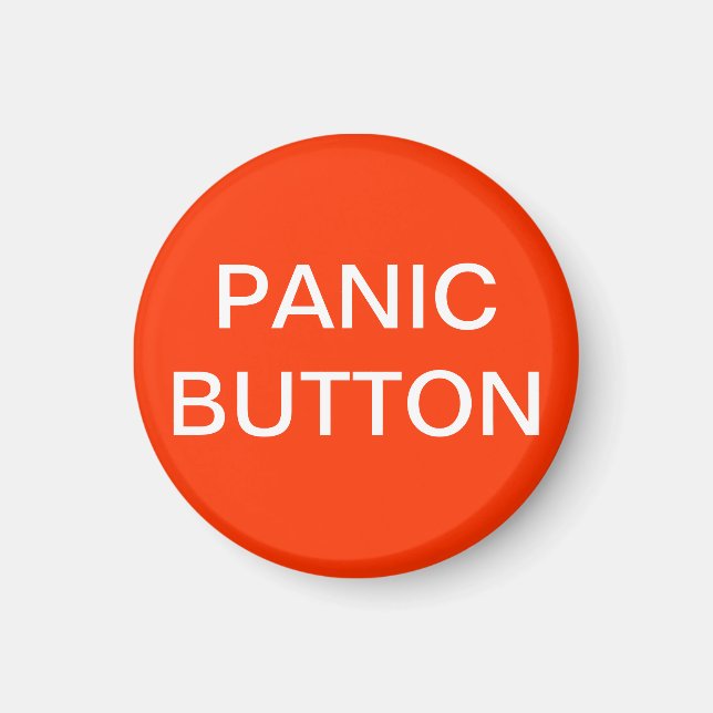 PanicButton Red Magnet (Front)