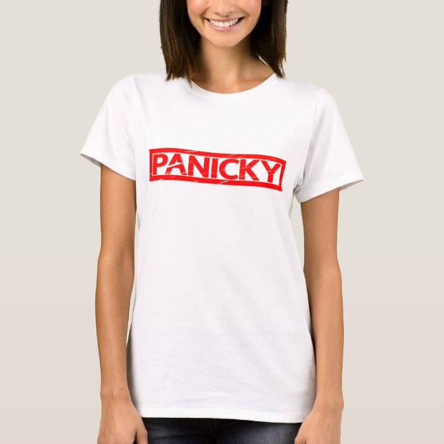 Panicky Stamp T-Shirt (Front)