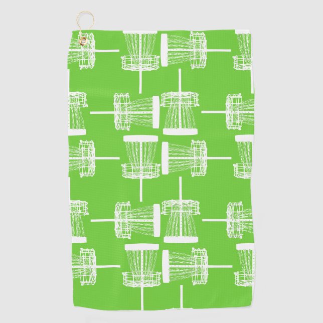 Panier de la serviette quatre de lueur de Green (Devant)