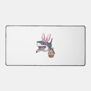 Panier de Pâques aux oreilles de lapin requin mign
