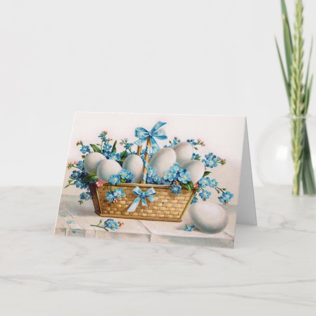 Panier de Pâques - Carte (Devant)