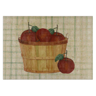 Panier de planche à découper de pommes