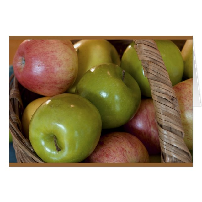 Panier de pommes (Devant horizontal)