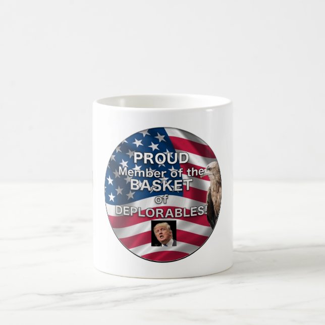 Panier de tasse de café d'atout de Deplorables (Centre)