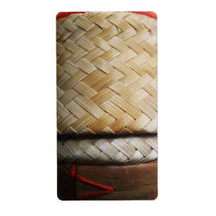 Panier en bambou de riz Kratip Thai Lao Isan