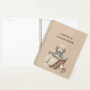 Panier pour chien Café & Un Bon Livre
