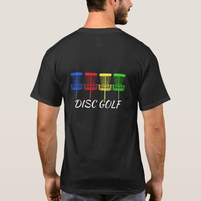 Paniers multi de couleur du T-shirt noir des (Dos)