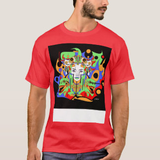 paninaro metal madness in ecopop abstract woman ka T-Shirt