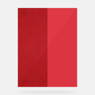 Panneau acrylique rouge Tomate demi-ton - personna