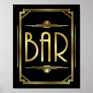 Panneau BARRE Art déco
