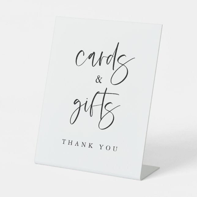 Panneau Boho Cartes & Cadeaux Tableau Mariage Piéd (Recto)