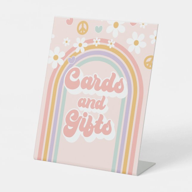 Panneau Cadeaux Arc-en-ciel super (Recto)