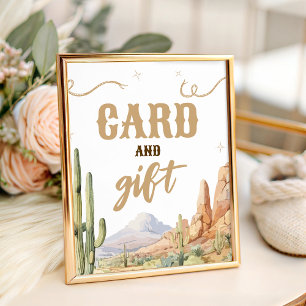 Panneau Cadeaux et Cartes de l'Ouest