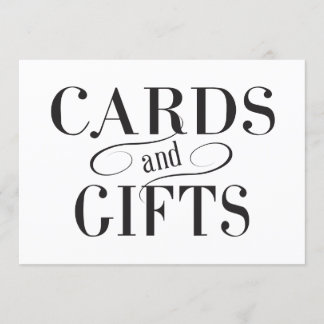 Panneau Cartes & Cadeaux de Mariage