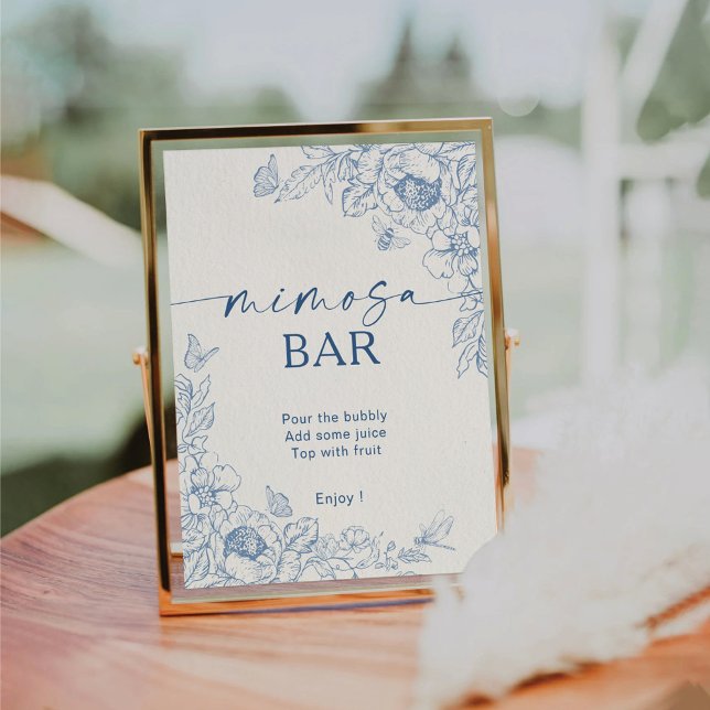 Panneau central de la Chinoiserie Florale Mimosa B (Créateur téléchargé)