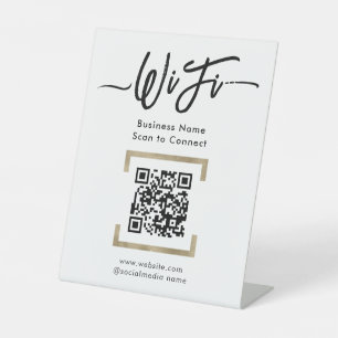 Panneau central Wifi simple pour les voyageurs d'a