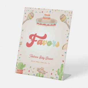 Panneau couleur Super Fiesta Baby shower Faveurs