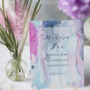 Panneau de bar à Mimosa pour une Baby Shower print