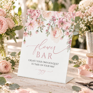 Panneau de bar de fleurs d'hortensia rose
