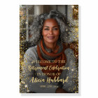 Panneau de bienvenue de la photo de la retraite mo