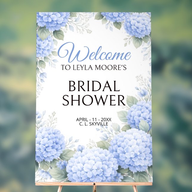 Panneau de bienvenue en acrylique pour Baby Shower (Neutre)