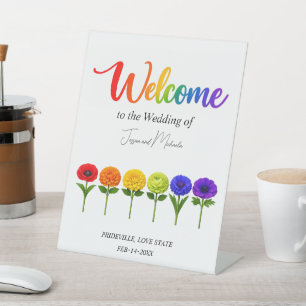 🌈 Panneau de bienvenue Flourish Together