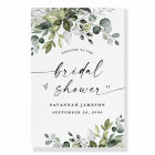 Panneau de bienvenue pour la fête prénuptiale Affi