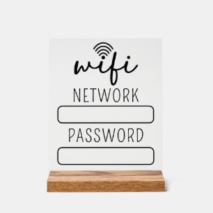 Panneau de compte Wi-Fi client personnalisé