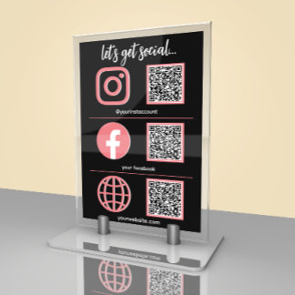 Panneau de connexion aux médias sociaux | Carte de