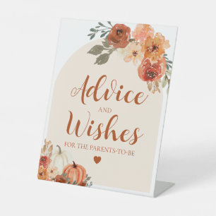 Panneau de conseil et de souhaits pour le Baby sho