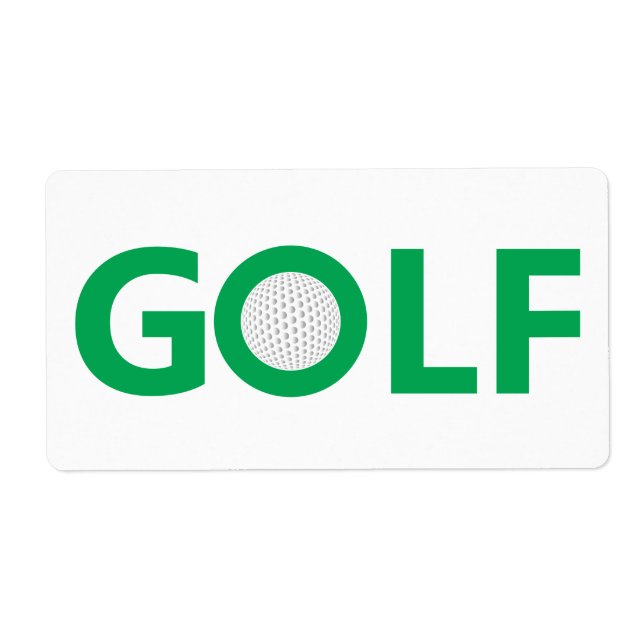 Panneau de golf (Devant)