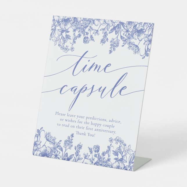 Panneau de jeu de Baby Shower : Capsule Temporelle (Recto)