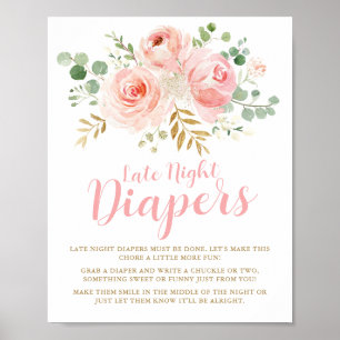 Panneau de jeu Diapeurs de nuit, Poster de Baby sh