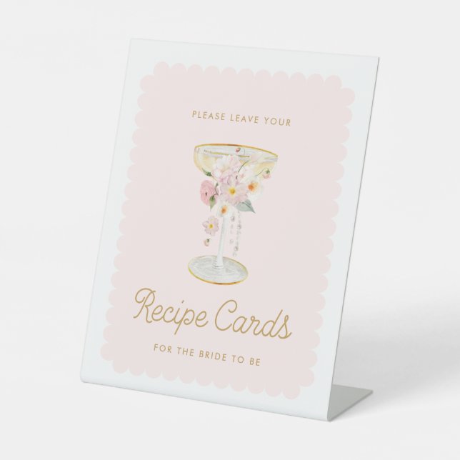 Panneau de la carte de recettes Perles roses et Pr (Recto)