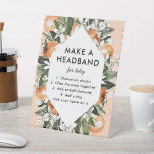 Panneau de la station de Baby shower Little Cutie