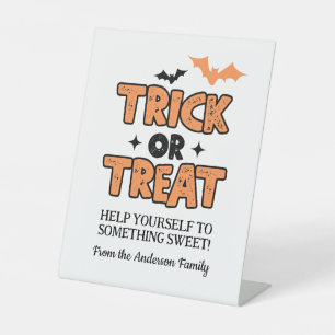 Panneau de la table de la fête d'Halloween ou de t